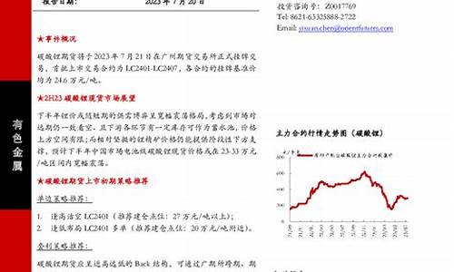 期货金属锂行情怎么样(锂金属期货价格)_https://hz.qldgs.com_广期所_第1张